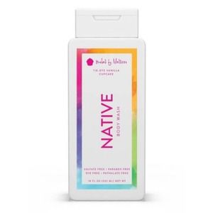 Native Body Wash Tie-Dye Vanilla Cupcake